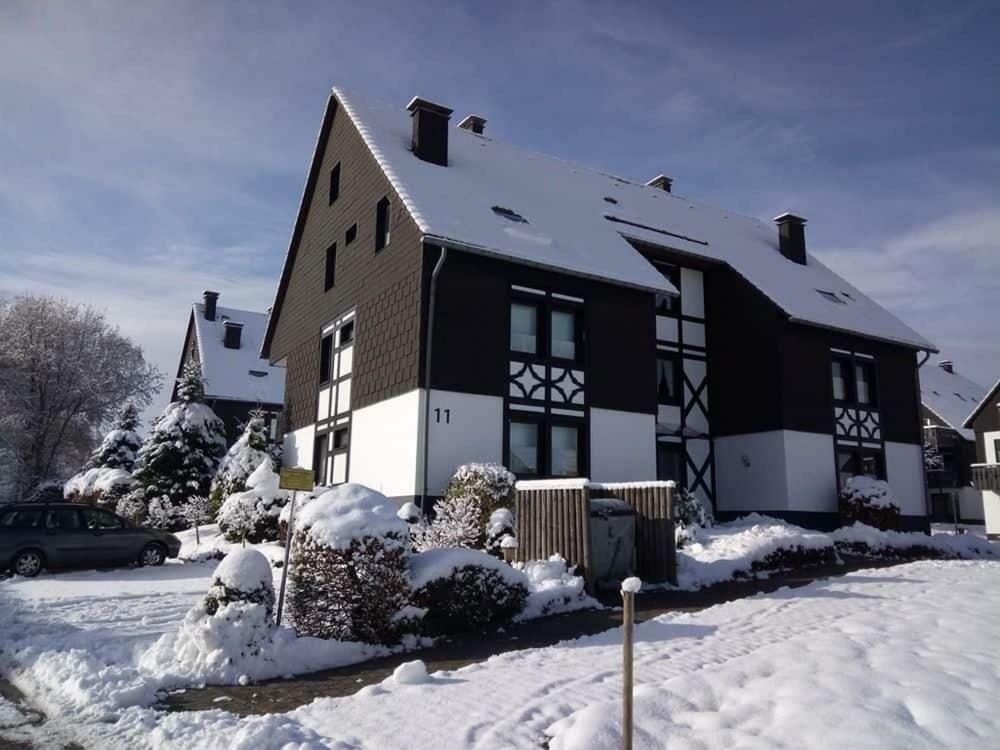 Poppenberg Lodge Winterberg Buitenkant foto
